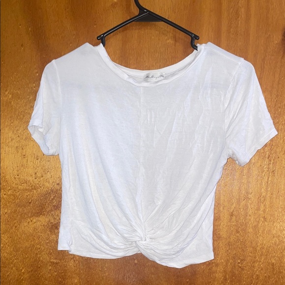 White Knotted Women Top - Picture 1 of 1